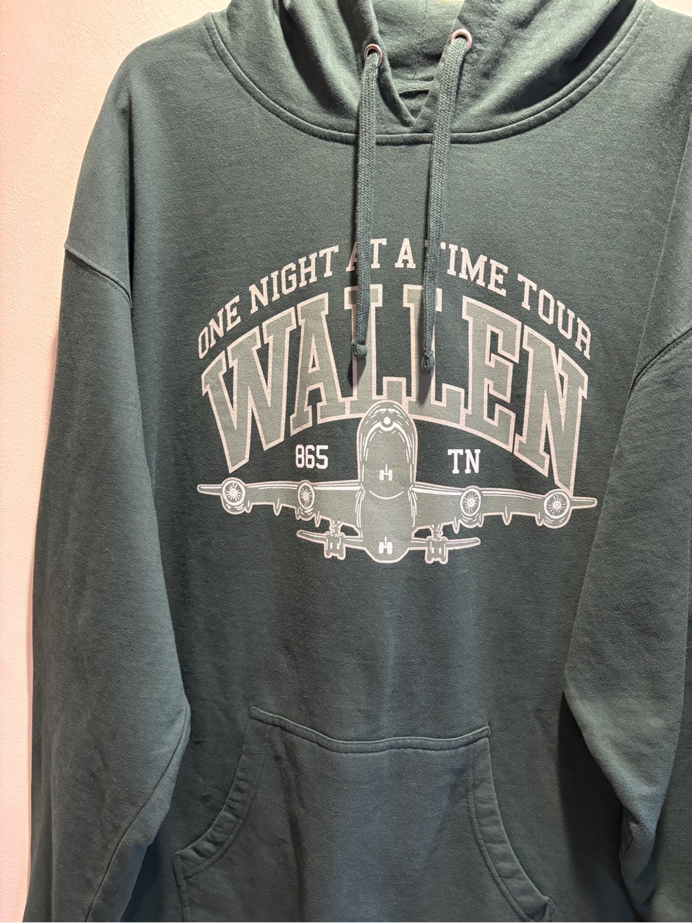 Wallen One Night At A Time Tour Crewneck Sweatshirt - Green